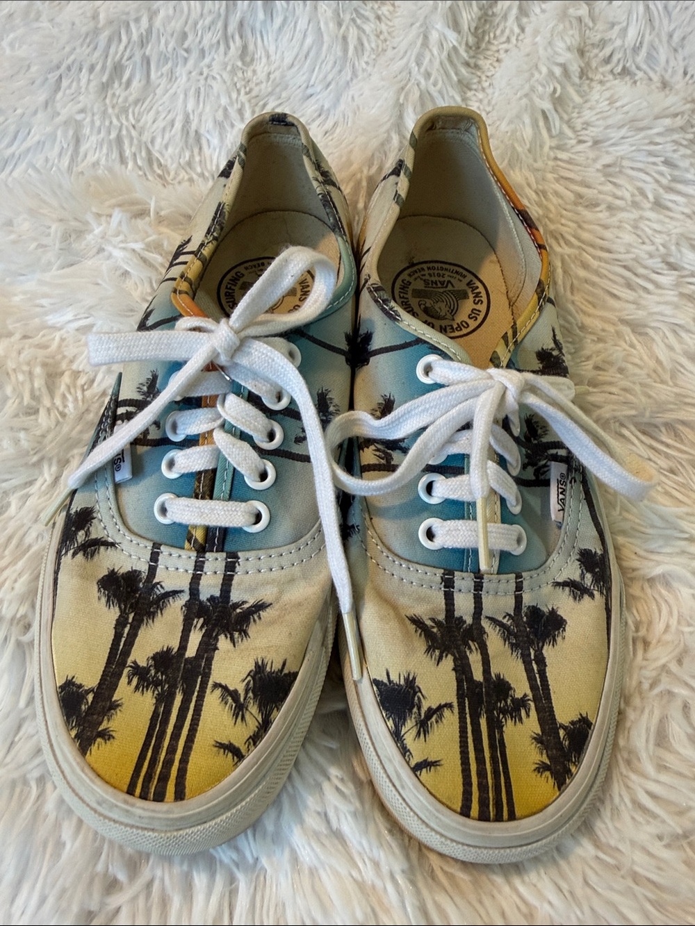Vans US Open  surfing palm tree sneaker